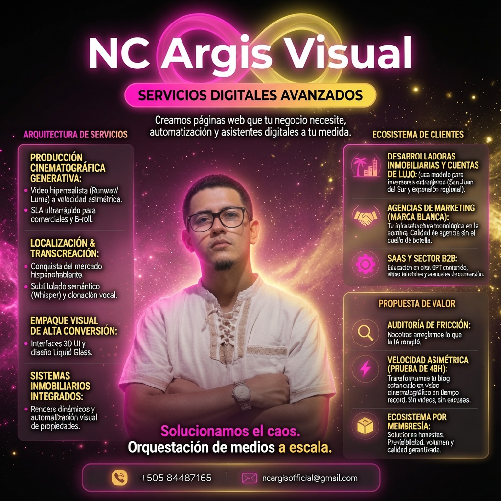 NC Argis Visual - Orquestación de medios a escala